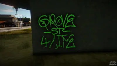 Grove Street 4 Life Tag GTA SA Poster | TeeShirtPalace