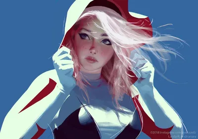 spider-gwen (marvel and 1 more) drawn by haje | Danbooru