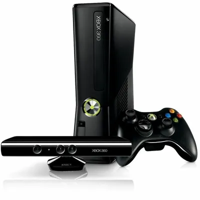 Microsoft Xbox 360 S Slim 4GB Console Bundle Kinect Controller Cords Ships  Fast! | eBay