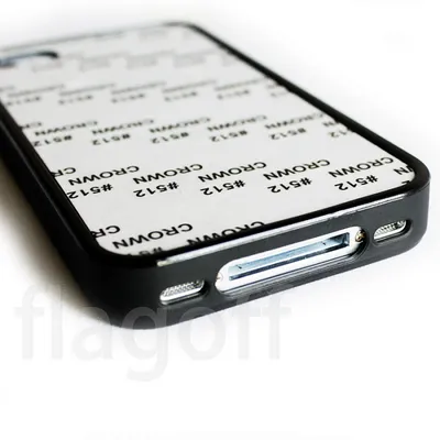 Рамка дисплея для iPhone 4S (черный) + скотч