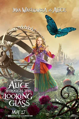 Образы девочки из сказки «Алиса в стране чудес». Посмотрите, как менялась  главная героиня