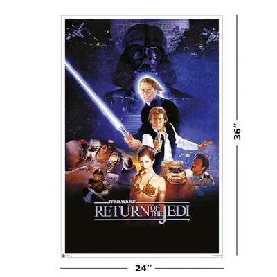 Star Wars: Episode VI - Return Of The Jedi - Movie Poster (Regular) (24 X  36\") | eBay