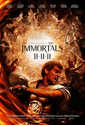 Фильм «Война богов: Бессмертные 3D» / Immortals (2011) — трейлеры, дата  выхода | КГ-Портал