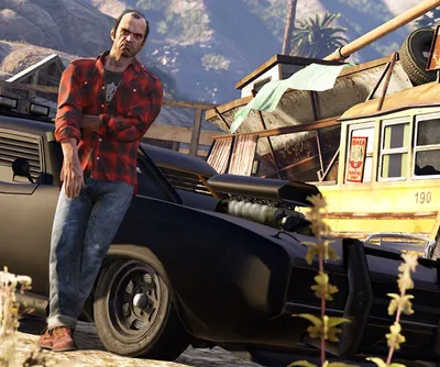 Картина из игры GTA 5 Grand Theft Auto Art Decor | AliExpress