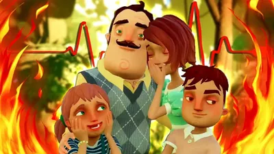 ВСЯ ИСТОРИЯ ИГРЫ ПРИВЕТ СОСЕД ПРЯТКИ! HELLO NEIGHBOR HIDE and SEEK ИСТОРИЯ  КОНЦОВКА ФИНАЛ Крабокот | Крабокот | Дзен