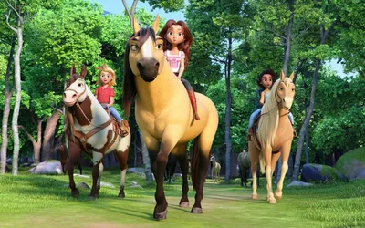 Игровой набор Mattel Spirit Теплые Объятия | Лошадь и кукла из мультфильма  Спирит Непокорный - YouTube