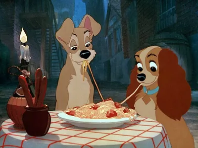 Леди и Бродяга\" - очаровательный мультфильм о любви собак из разных  социальных слоев, а также злые коты как олицетворение плохих японцев | Про  кино и вокруг кино | Дзен