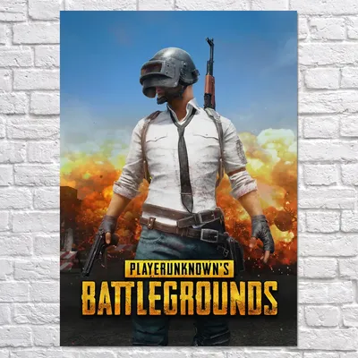 Плакат \"ПУБГ, Игрок в шлеме и галстуке, PUBG, Playerunknown's  Battlegrounds\", 60×43см (ID#807388054), цена: 190 ₴, купить на Prom.ua