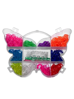 Набор для плетения браслетов из резинок с крючком Fashion loom bands set  4200шт!!! (ID#1317003657), цена: 396 ₴, купить на Prom.ua