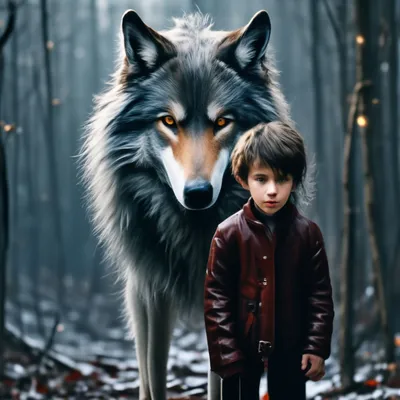 Петя, волк и их приключения в сказке \"Петя и волк» — создано в Шедевруме