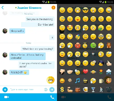 Secret Smileys for Skype