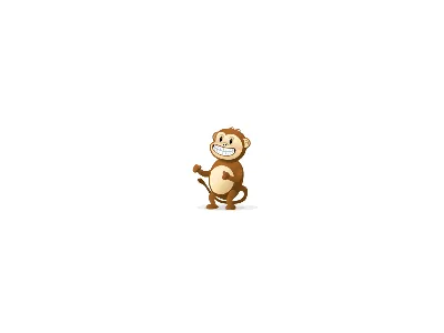Skype Monkey Emoticon by Steve 'Buzz' Pearce for Skype Design on Dribbble