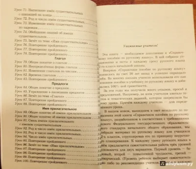 Анализ урока русского языка в 6 классе