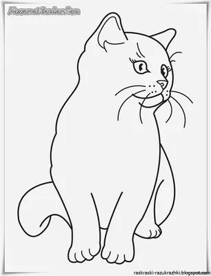 Черно белый рисунок карандашом кошки» — создано в Шедевруме