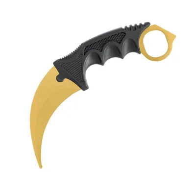 Karambit Gold | Real CS2 custom made IRL by LootKnife