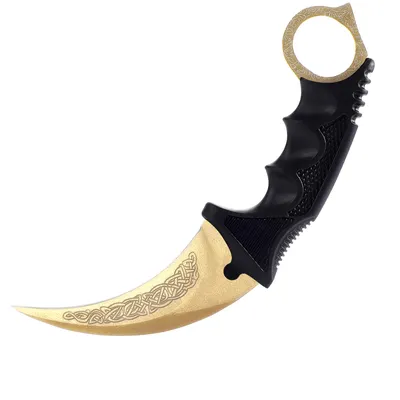 Toy Knife' KERAMBIT GOLD' for Kids Wooden Halloween Costume Accessory  Horror 6+ | eBay