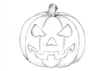 Раскраски тыквы на Хэллоуин распечатать или скачать бесплатно в формате PDF