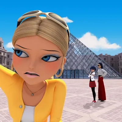 Just noticed this scene in 'ladybug' where Chloe is protecting Sabrina with  her body : r/miraculousladybug