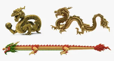 битва красных и золотых драконов в небе, картинки китайских драконов,  китайский Powerpoint, китайский дракон фон картинки и Фото для бесплатной  загрузки