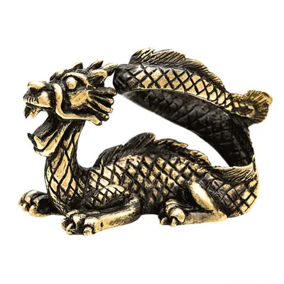 Китайский дракон из бумаги | Пикабу