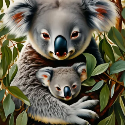 Картинки коалы фотографии