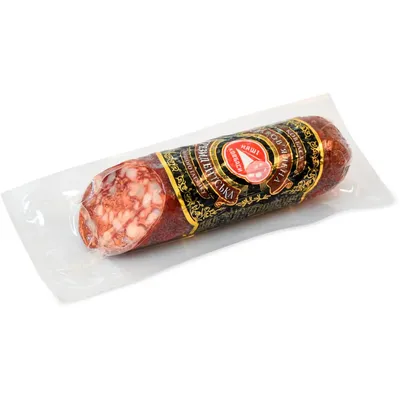 Купить колбасы варено-копченые и полукопченые оптом от производителя с  доставкой в торговые точки по России | Рузком