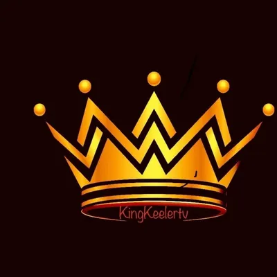 Королевская корона на черном фоне | Премиум Фото
