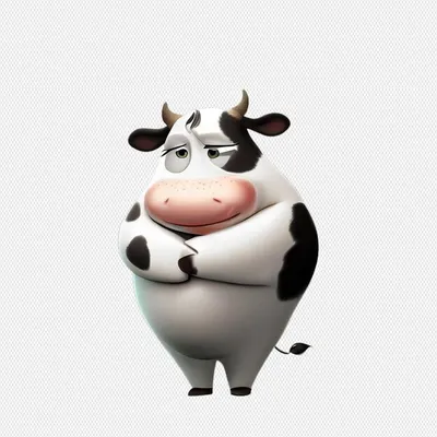 Мультфильм коровы 3D Модель $9 - .max .obj - Free3D