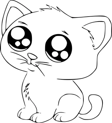 Эскизы кошек для рисования | БАТИК и Я