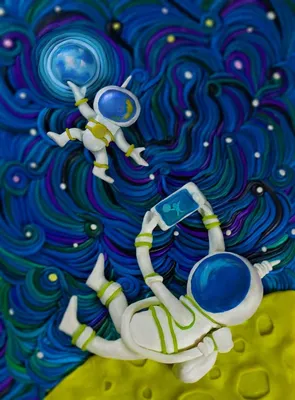 пластилин космос Сообщество иллюстраторов / Иллюстрации / tanin_plastilin /  Фото из космоса #yandeximages | Painting, Art, Amazing paintings