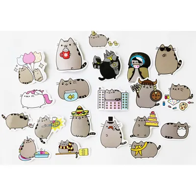 Кот Пушин - Купить Игрушку Подушку Pusheen Cat в виде Рыжего Кота