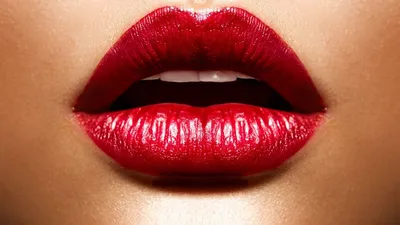 губы с красной помадой и черным фоном, красные губы фото, губы, красный фон  картинки и Фото для бесплатной загрузки