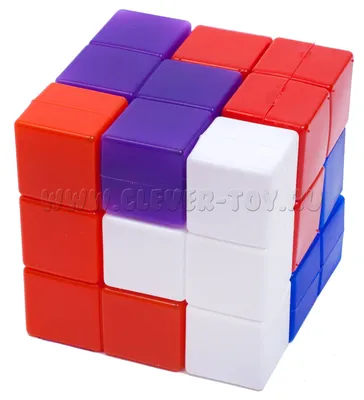 Кубики \"Собери картинку Зверята\", 8 кубиков