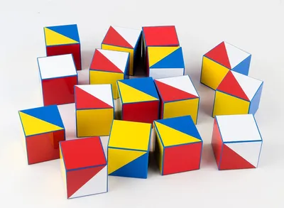 Кубики развивающие деревянные цветные Томик 20 шт. - купить с доставкой по  выгодным ценам в интернет-магазине OZON (173789057)