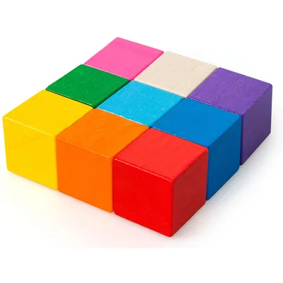 Кубики буковые Леснушки : Заказать детские деревянные игрушки в интернет  магазине Монтессори дома