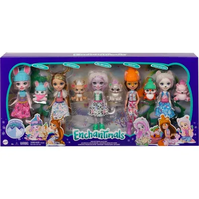 Кукла Энчантималс фламинго Фэнси и Свош (id 83206755), купить в Казахстане,  цена на Satu.kz
