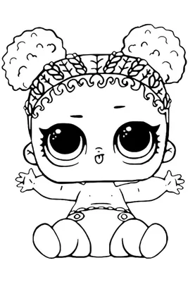 кукла лол единорог раскраска | Unicorn coloring pages, Baby coloring pages,  Lol dolls