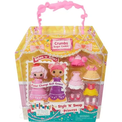 NWT Mini Lalaloopsy Bea Spells A-Lot Figure