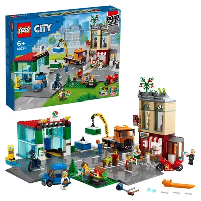 Отзывы о конструктор LEGO City Community 60292 Центр города - отзывы  покупателей на Мегамаркет | конструкторы LEGO 60292 - 100027743657