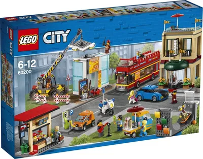 LEGO City Town 60200 Столица Конструктор - купить с доставкой по выгодным  ценам в интернет-магазине OZON (226476891)