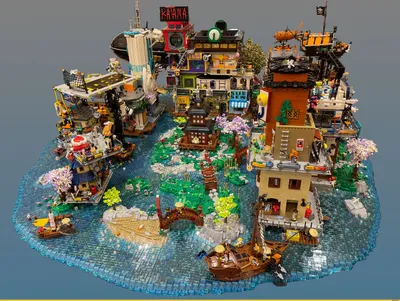 Конструктор LEGO My City Центр города: купить по цене 7846 руб. в Москве и  РФ (60292, 5702016912012)