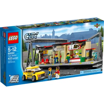 LEGO City: Железнодорожная станция 60050 - купить по выгодной цене |  Интернет-магазин «Vsetovary.kz»