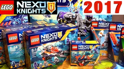 Наборы Лего Нексо Найтс 2017 и LEGO Nexo Knights 70347 King's Guard  Artillery - YouTube