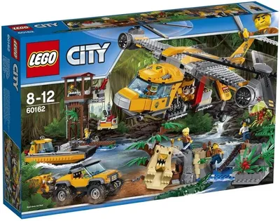 LEGO City Jungle Explorers Jungle Cargo Helicopter 60158 - Walmart.com