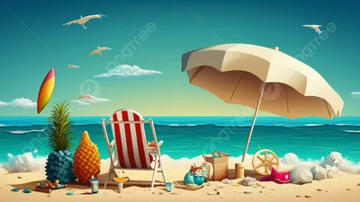 летний отдых на море фон, лето, Приморский, отпуск фон картинки и Фото для  бесплатной загрузки
