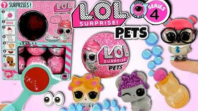 Игровой набор-сюрприз L.O.L. Surprise Glitter Color Change Surprise Pets  купить по цене 399 грн. в интернет-магазине antoshka.ua