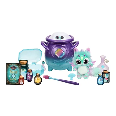Magic Mixies Magical Misting Cauldron with Exclusive Interactive 8 inch  Rainbow Plush Toy and 50+ Sounds and Reactions, Toys for Kids, Ages 5+ -  Walmart.com