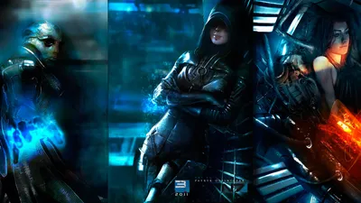 Обои Mass Effect 2 Tali, картинки - Обои для рабочего стола Mass Effect 2  Tali фото из альбома: (игры)
