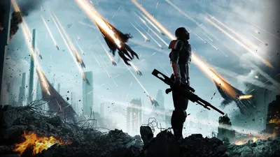 Главный герой Mass Effect 3 Шепард — Картинки на аву