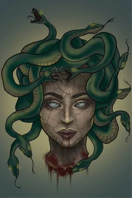 Медуза Горгона, Вера | Medusa painting, Medusa artwork, Medusa art